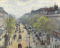 boulevard montmartre printemps 1897 Camille Pissarro